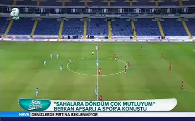 "Sahalara döndüm çok mutluyum"