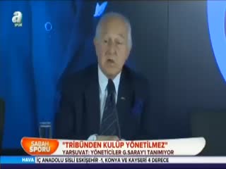 "Tribünden kulüp yönetilmez"