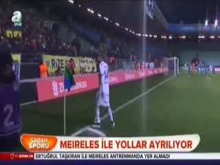 Meireles ile yollar ayrılıyor