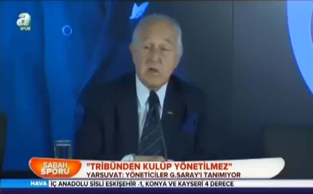 "Tribünden kulüp yönetilmez"