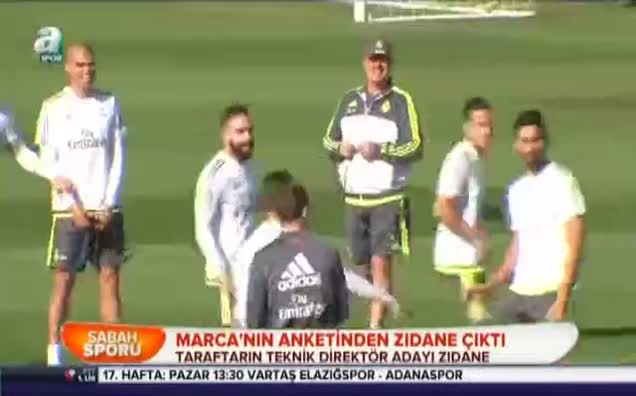 Marca'nın anketinden Zidane çıktı