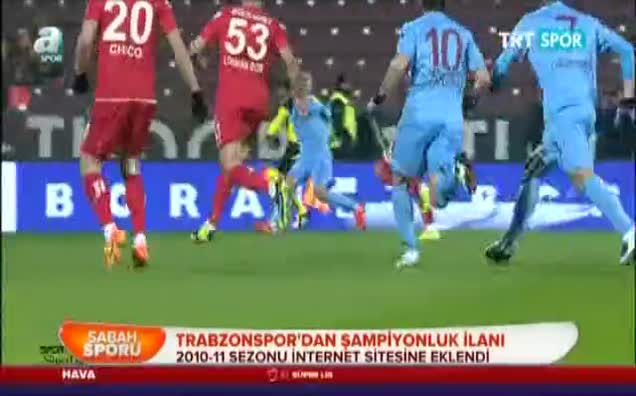 Trabzonspor'dan şampiyonluk ilanı