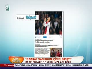 Van Rhijn ile el sıkışıldı!