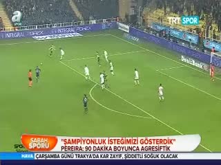"Şampiyonluk isteğimizi gösterdik"