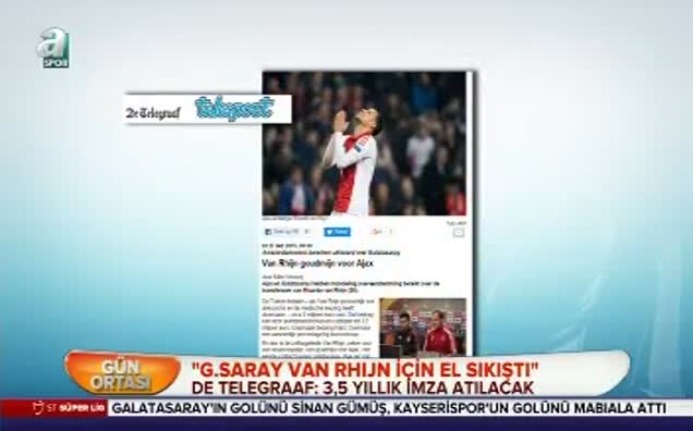 Van Rhijn ile el sıkışıldı!
