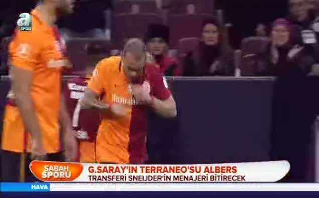 Galatasaray'ın Terraneo'su Albers