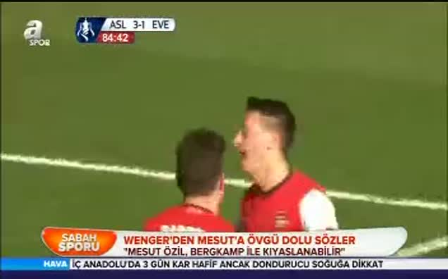 Wenger'den Mesut'a övgü dolu sözler