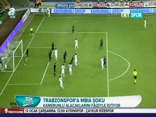 Trabzonspor'a Mbia şoku!