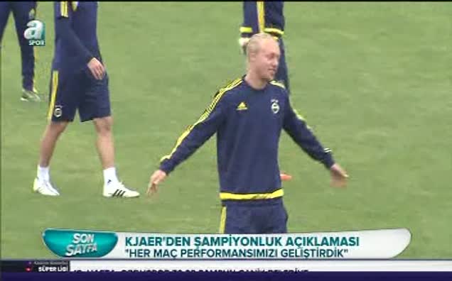 Kjaer Galatasaray'ı sildi!