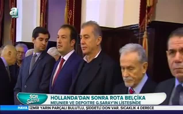 Galatasaray'da rota Belçika!