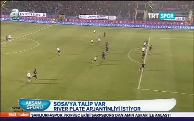 River Plate Sosa'ya talip!