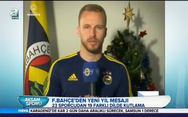 F.Bahçe'den 19 dilde yeni yıl mesajı!