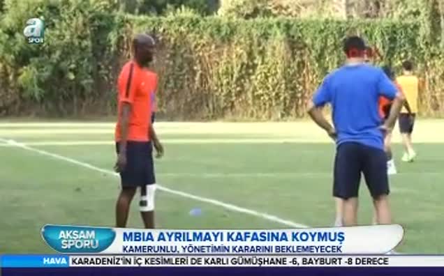 Mbia ayrılmayı kafasına koymuş!