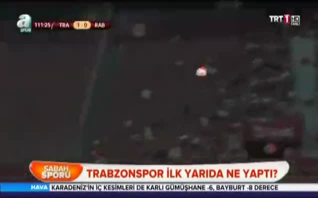 Trabzonspor ilk yarıda ne yaptı?