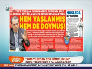 Özbek: Transferlerle daha iyi olacağız