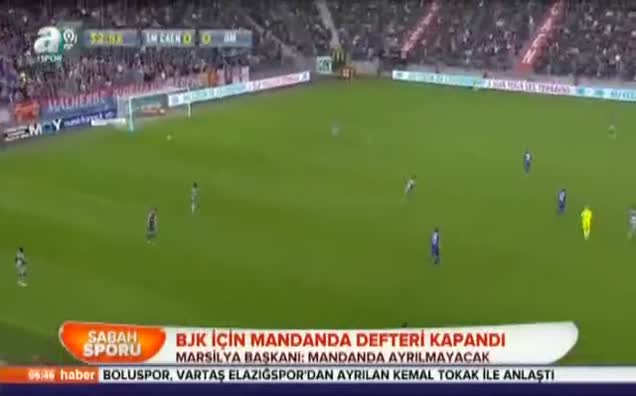 BJK için Mandanda defteri kapandı