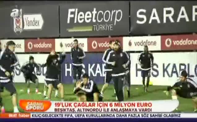 19'luk Çağlar için 6 milyon Euro
