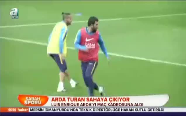 Arda Turan sahaya çıkıyor