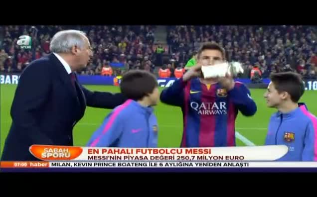 En pahalı futbolcu Messi