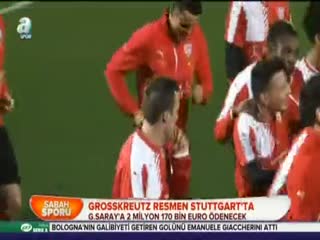Grosskreutz resmen Stuttgart'ta