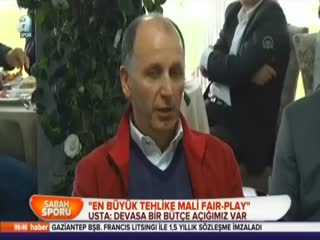 Usta: Devasa bir bütçe açığımız var
