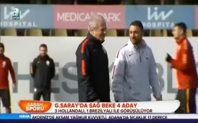 Galatasaray'da sağ beke 4 aday