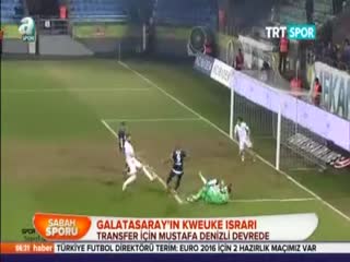 Galatasaray'ın Kweuke ısrarı, Denizli devrede