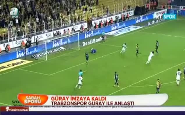 Trabzonspor'da Güray imzaya kadlı