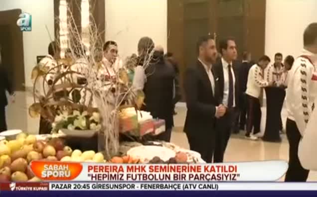 Pereira MHK seminerine katıldı