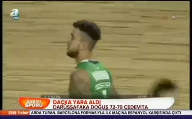 Darüşşafaka Doğuş 72-79 Cedevita
