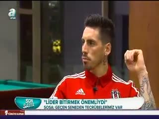 Jose Sosa: “Oyunumuzla ışık saçıyoruz”
