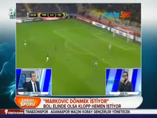 "Markovic dönmek istiyor"