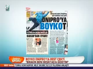 Boyko Dnipro'ya rest çekti