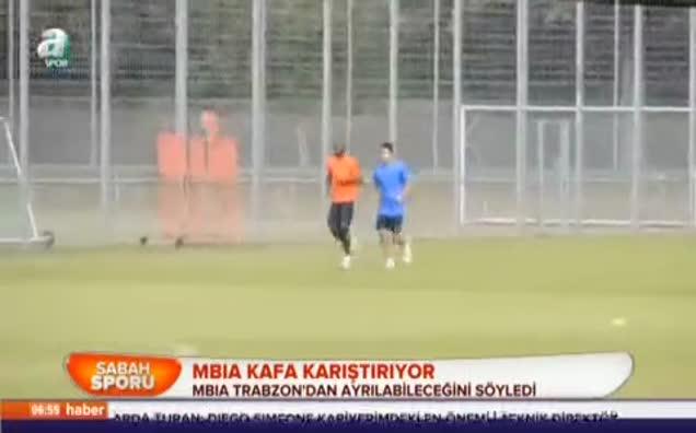 Mbia, Trabzon'dan ayrılabileceğini söyledi