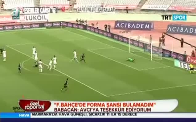 Fenerbahçe'de forma şansı bulamadım