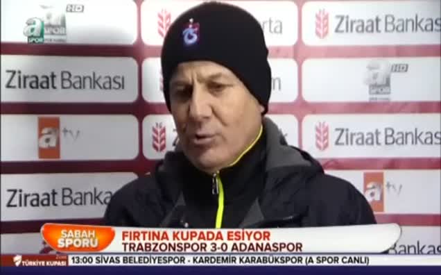 Trabzonspor 3-0 Adanaspor maç sonu