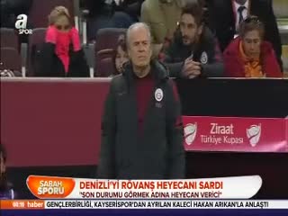 Denizli'yi rövanş heyecanı sardı