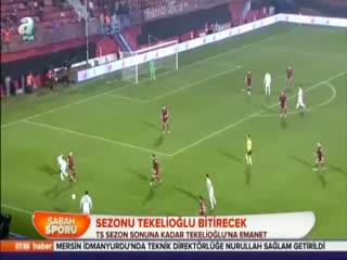 TS sezon sonuna kadar Tekelioğlu'na emanet