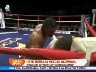 "Cesaretiniz varsa KKTC bayrağını şortumdan çıkartın"