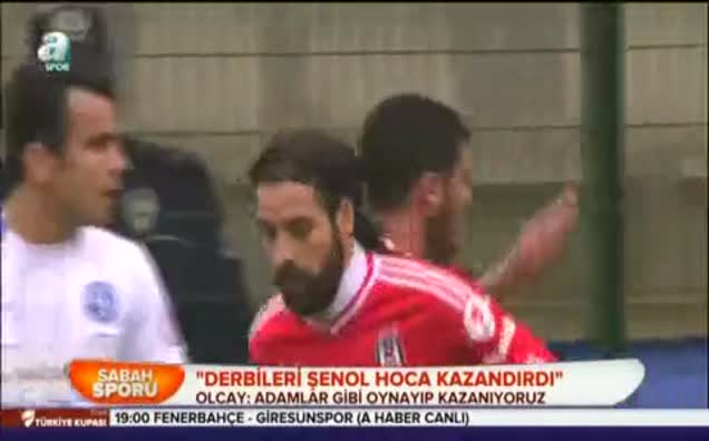 Olcay: Adamlar gibi oynayıp kazanıyoruz