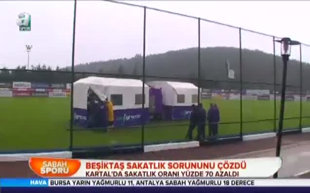 Beşiktaş sakatlık sorununu çözdü