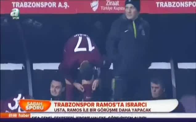 Trabzonspor Ramos'ta ısrarcı