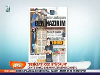Boyko:Beşiktaşı çok istiyorum