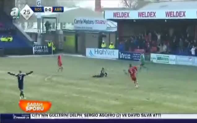 Gol düellosu Aberdeen'in