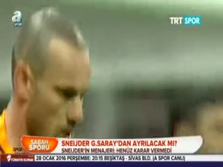 Sneijder G.Saray'dan ayrılacak mı?