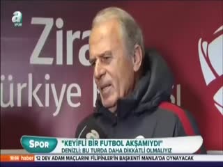 Mustafa Denizli:Burak hiçbir yere gitmez.