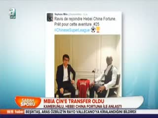 Mbia Çin'e transfer oldu