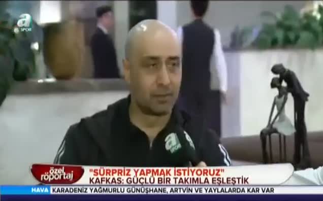 Tolunay Kafkas:Sürpriz yapmak istiyoruz!