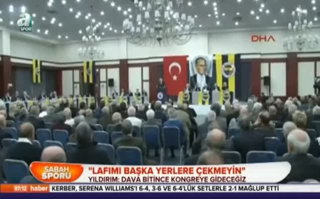 Aziz Yıldırım:Lafımı başka yerlere çekmeyin