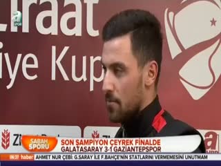 Sinan Gümüş:Güzel bir gol attım